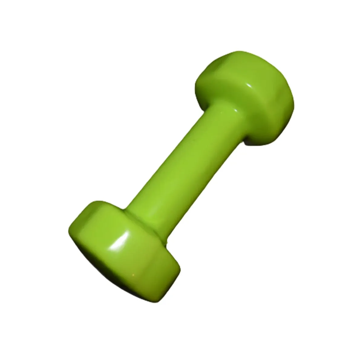 1 Piece Vinyl Dumbbell 2KG Green