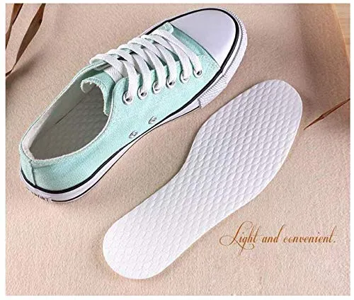 10Pairs Disposable Breathable Barefoot Insoles Sweat Absorption Insoles Odor Eliminator Comfortable Shoe Insert Pads for Running Walking (Women Size) Women Size