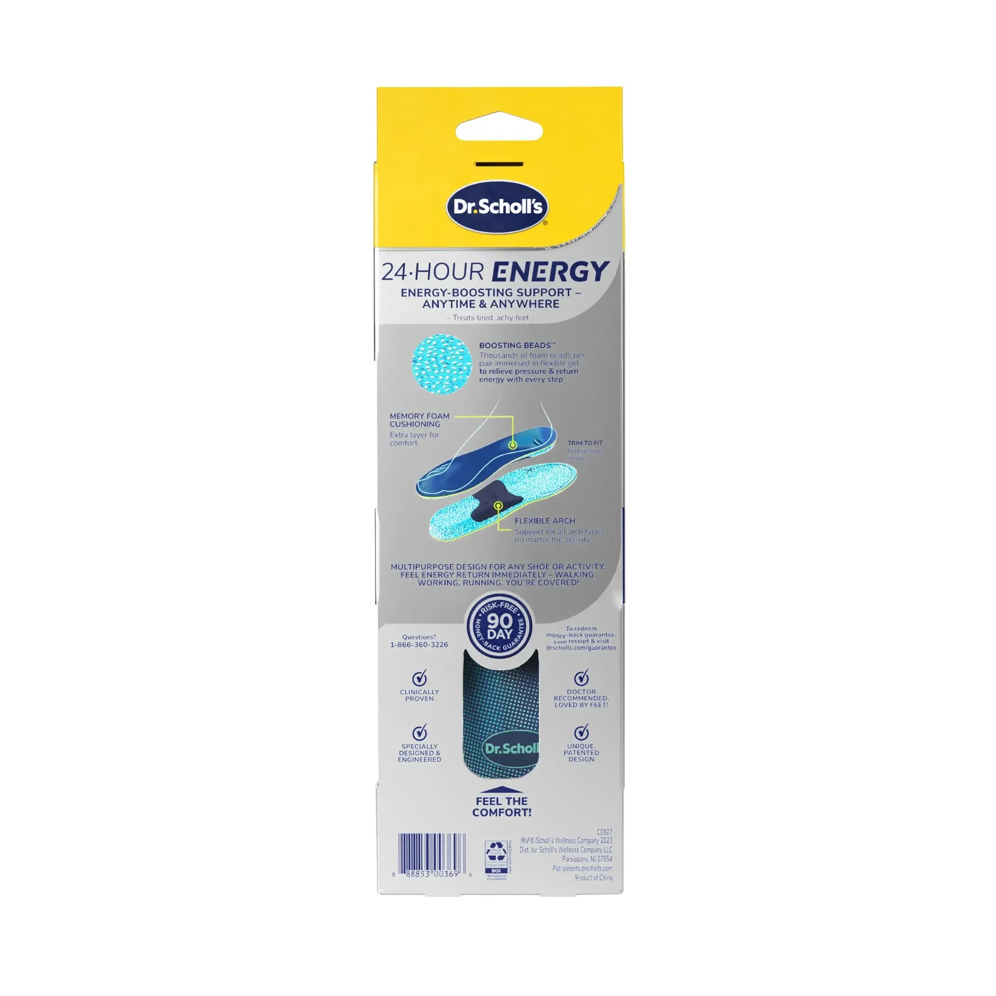 24-Hour Energy Multipurpose Insoles