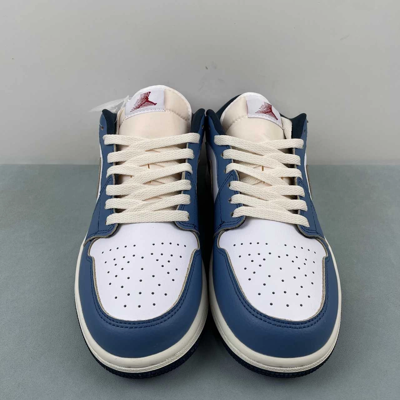 Speed Control Reinforced Arch Air Jordan 1 Low SE Armory Navy White Aegean Storm HM3711-144