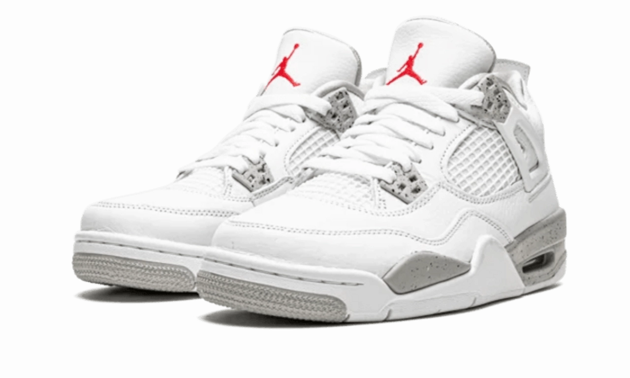 Air Jordan 4 Retro White Oreo Foldable Design
