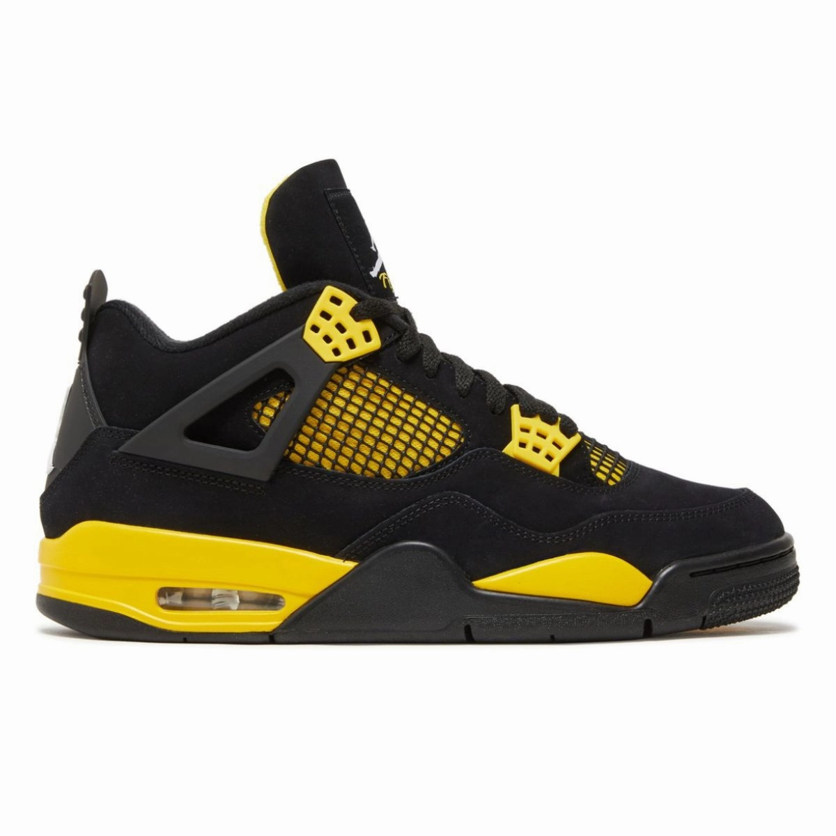 Abrasion Proof Outsole Treads Nike Air Jordan 4 Retro Yellow Thunder DH6927 017