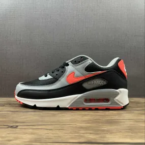 square - design shoes marathon - specific shoes Air Max 90 Black Radiant Red Wolf Grey White CZ4222-001