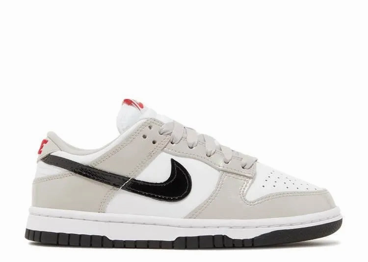 Foot Soft Nike Dunk Low Light Iron Ore Black (W)
