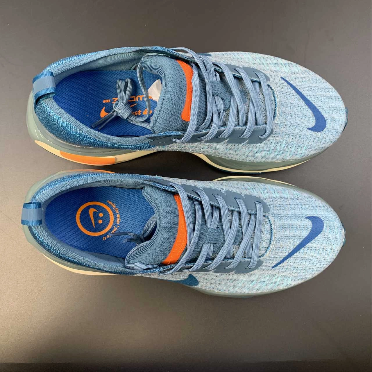 ZoomX Invincible Run FK 3 Noise Aqua Green Abyss Blue Lightning DR2615-401 Fitness Focus