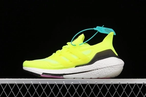 Support Tech Adidas UltraBoost 21 Solar Yellow Pink