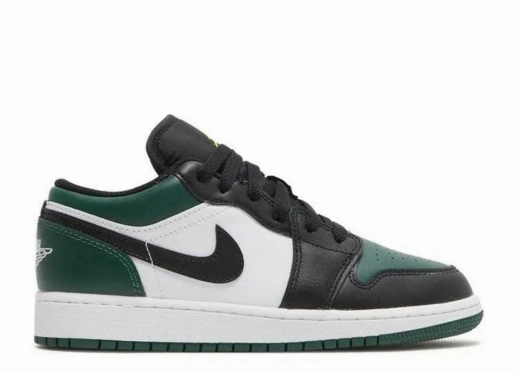 Modern Aesthetic Air Jordan 1 Low Green Toe (GS)