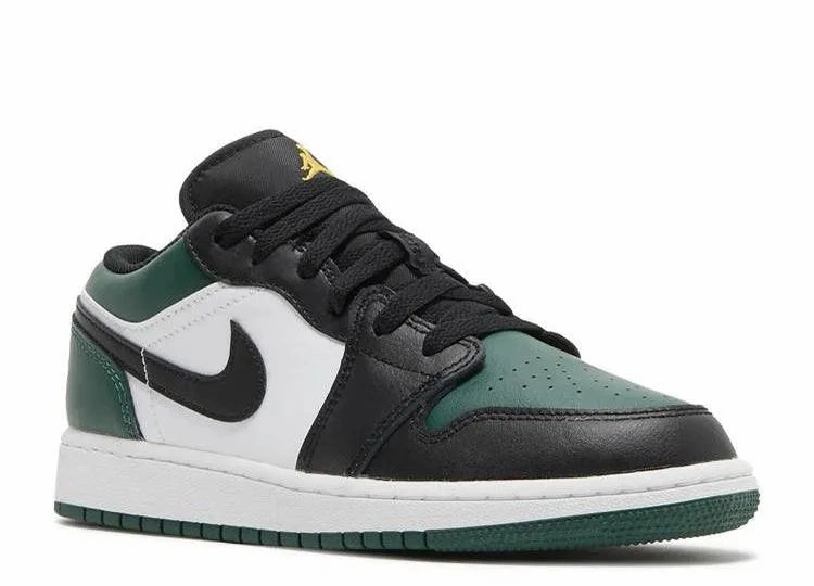 Step Trend Transit Wear Air Jordan 1 Low Green Toe (GS)