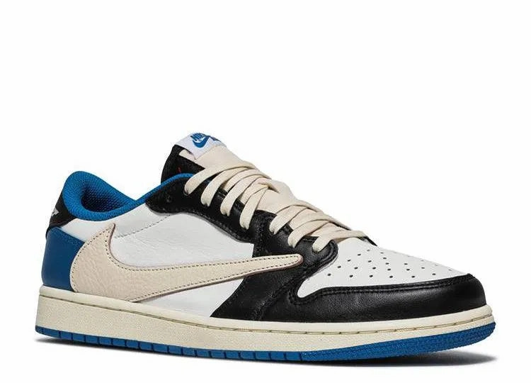 Air Jordan 1 Low Travis Scott Fragment No Laces Good elasticity