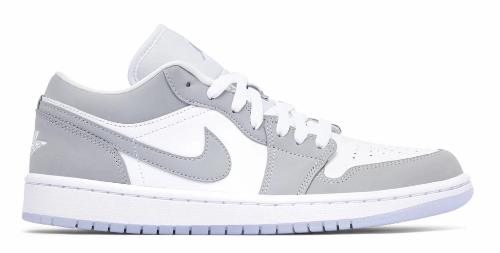 AIR JORDAN 1 LOW WOLF GREY Running Gear Flattering performance