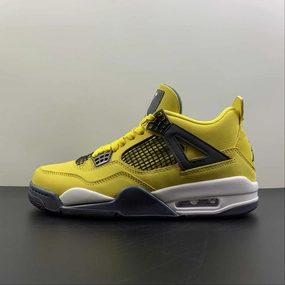 Air Jordan 4 Retro Lightning 2021 Tour Yellow Multi-Color CT8527-700 Pressure Dispersion