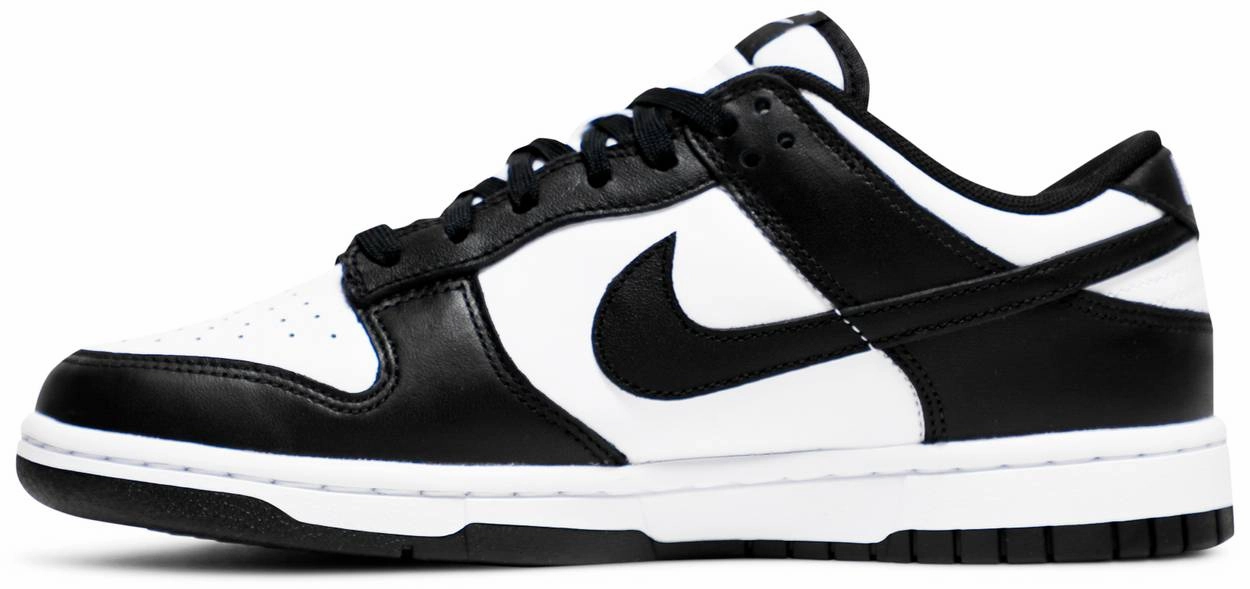 Nike Dunk Low Black White/Panda Lace   Up Style