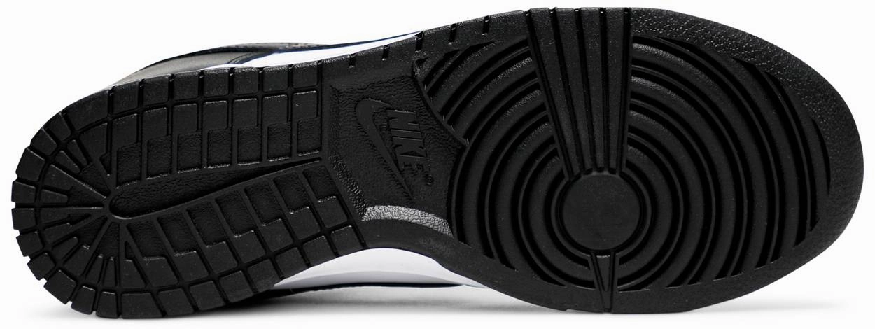 Nike Dunk Low Black White/Panda Hook And Loop Cushioned Walk