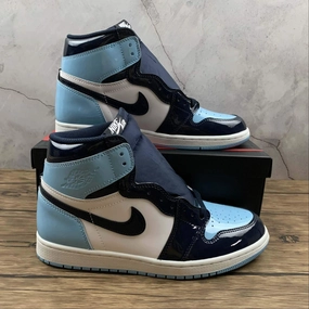 Shock Absorbing Seamless interior Air Jordan 1 High OG NRG Month Dark Blue-White CD0461-401