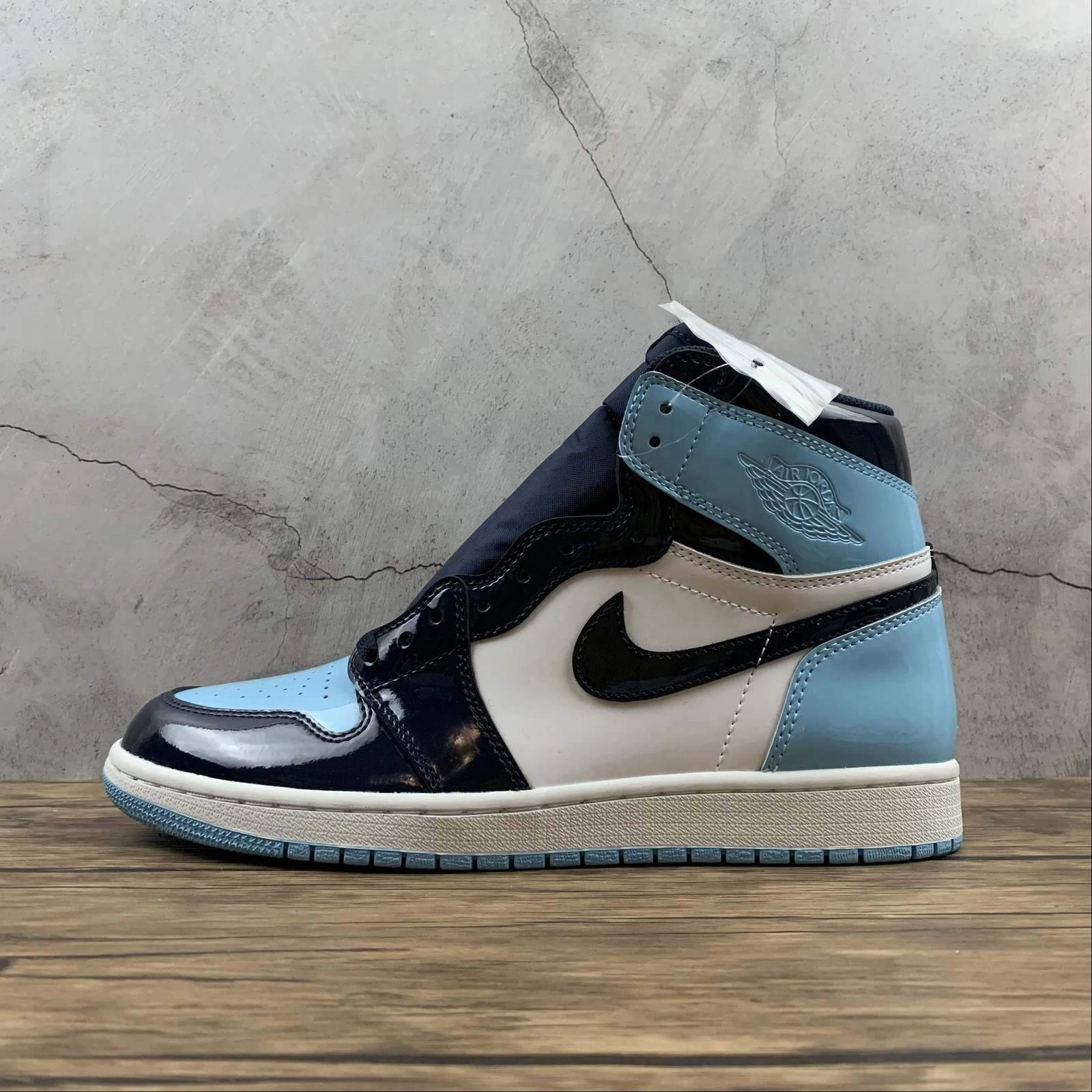 Slim Profile Air Jordan 1 High OG NRG Month Dark Blue-White CD0461-401