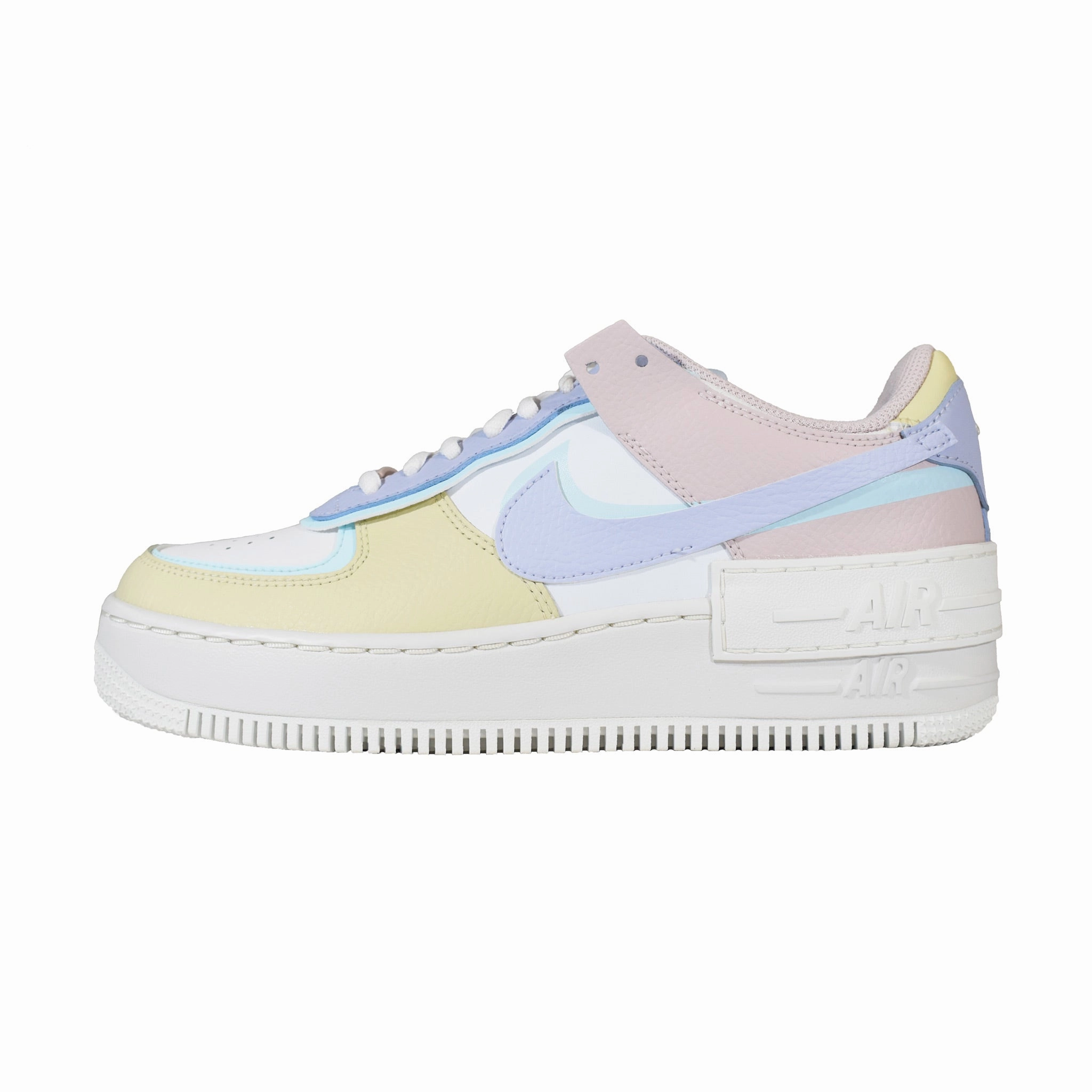 running in a ice field area shoes neoprene running shoes Nike Air Force 1 Low Shadow - Pastel