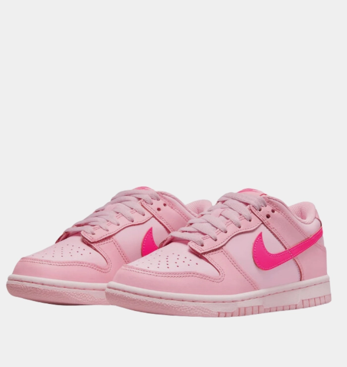Nike Dunk Low Triple Pink (GS) Road Style Rapid Steps