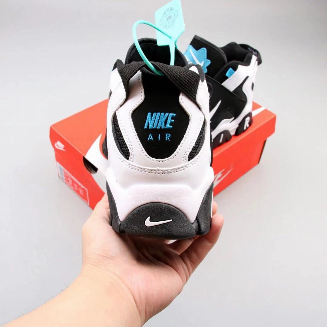 Air Barrage Mid QS Black White-Jade AT7847-001 running shoes for half - marathons