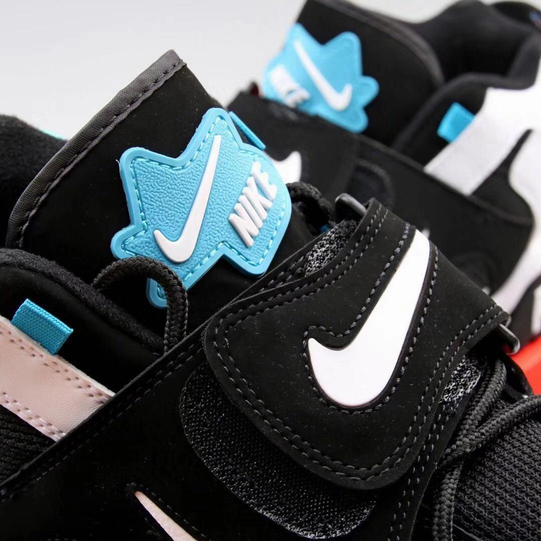 Low Impact men Air Barrage Mid QS Black White-Jade AT7847-001