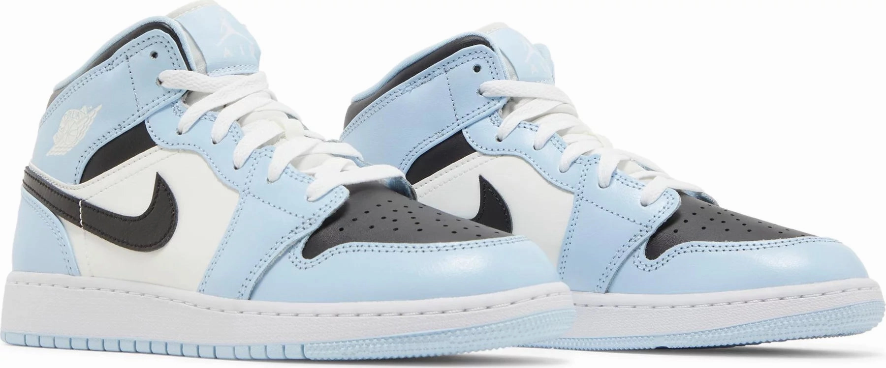 Nike Jordan 1 Mid Ice Blue GS Multi   Purpose Use