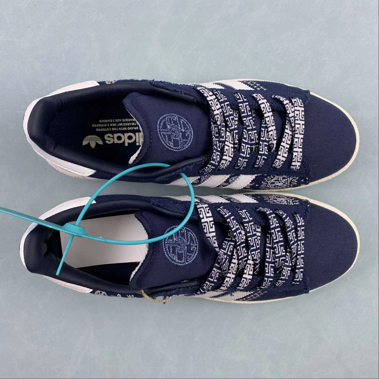 Everyday Edge Pure Ease Adidas Campus 80s Navy Blue White Off White IG7955