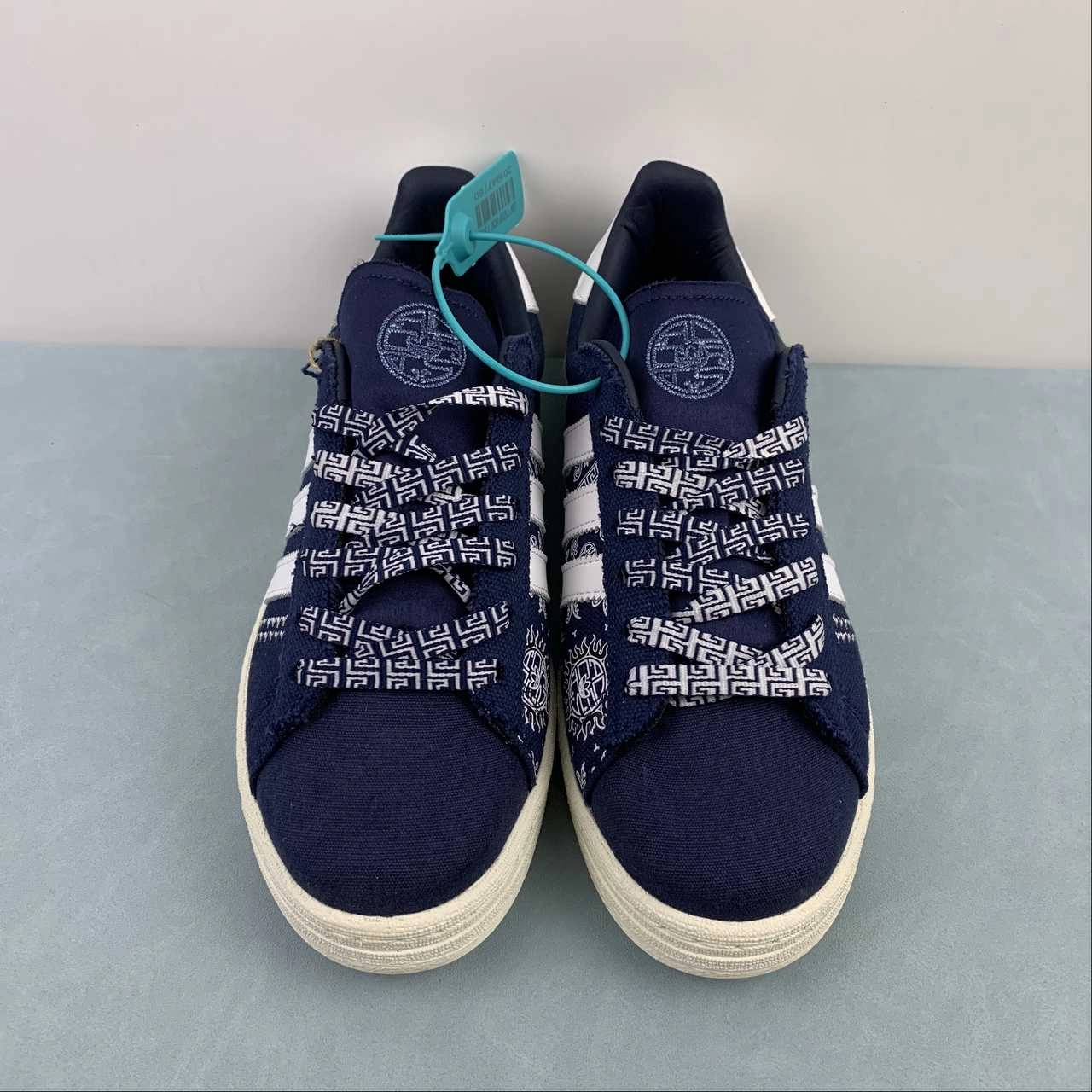 Adidas Campus 80s Navy Blue White Off White IG7955 All Season Use