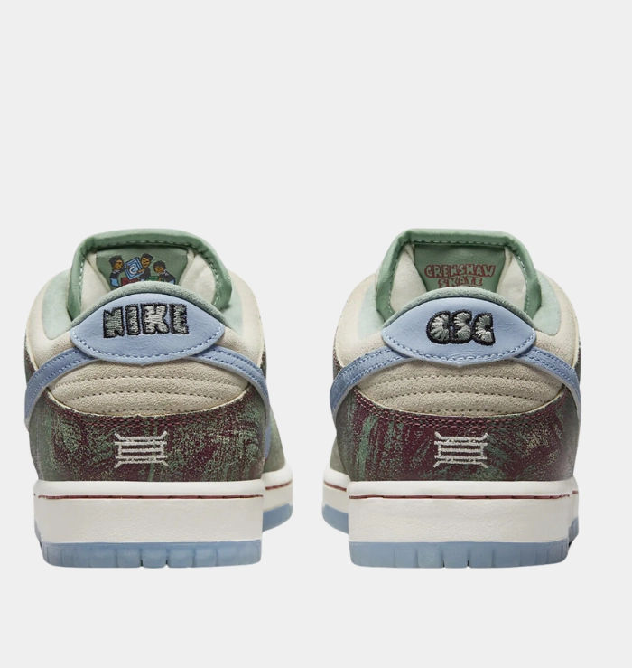 Comfort Padding Streamlined Style Crenshaw Skate Club x Nike SB Dunk Low