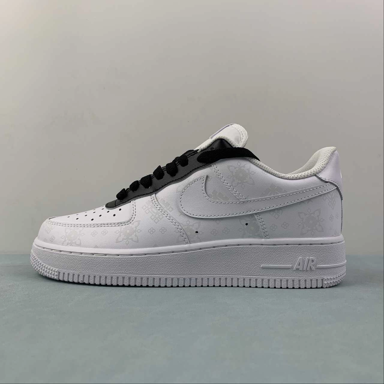 RecycledMaterial Air Force 1 07 Low White Black White Team 50 CW2288-111