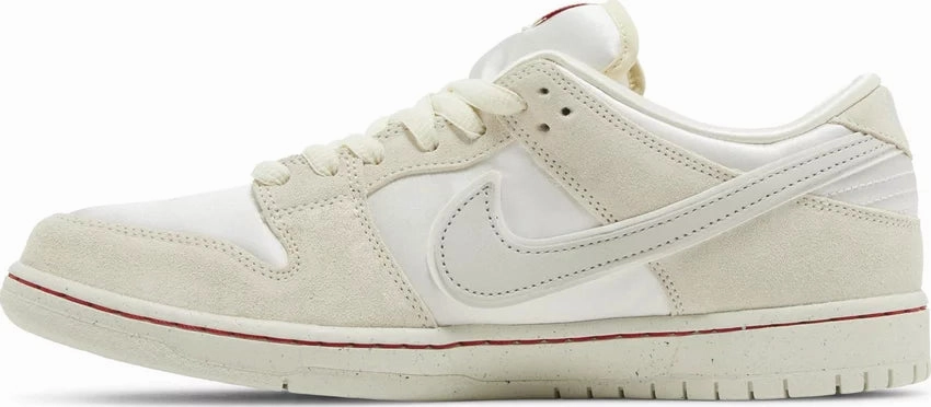 Adaptive Landing Pad System Torsional Rigidity System Nike Dunk Low SB City of Love Light Bone