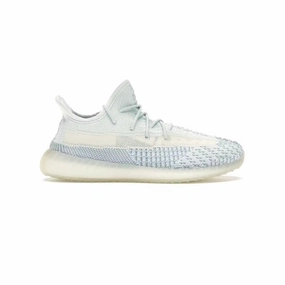 Zero Drop Platforms Smooth Feel KIDS YEEZY 350 V2 ??CLOUD WHITE??
