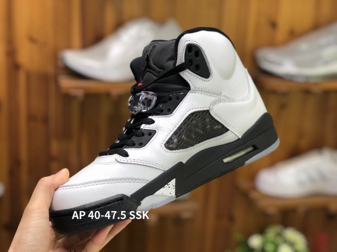 Strap Air Jordan 5 Retro Paris Saint Germain White AV9175-101