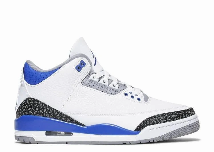Air Jordan 3 Racer Blue Forefoot flexibility ShockDispersing