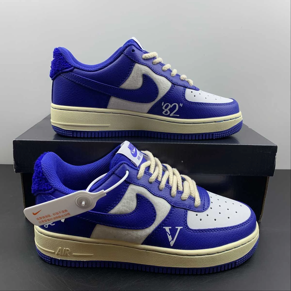 All-Weather Design Posture Friendly Air Force 1 07 LV8 Goodbye 82 Blue White DO5220-165