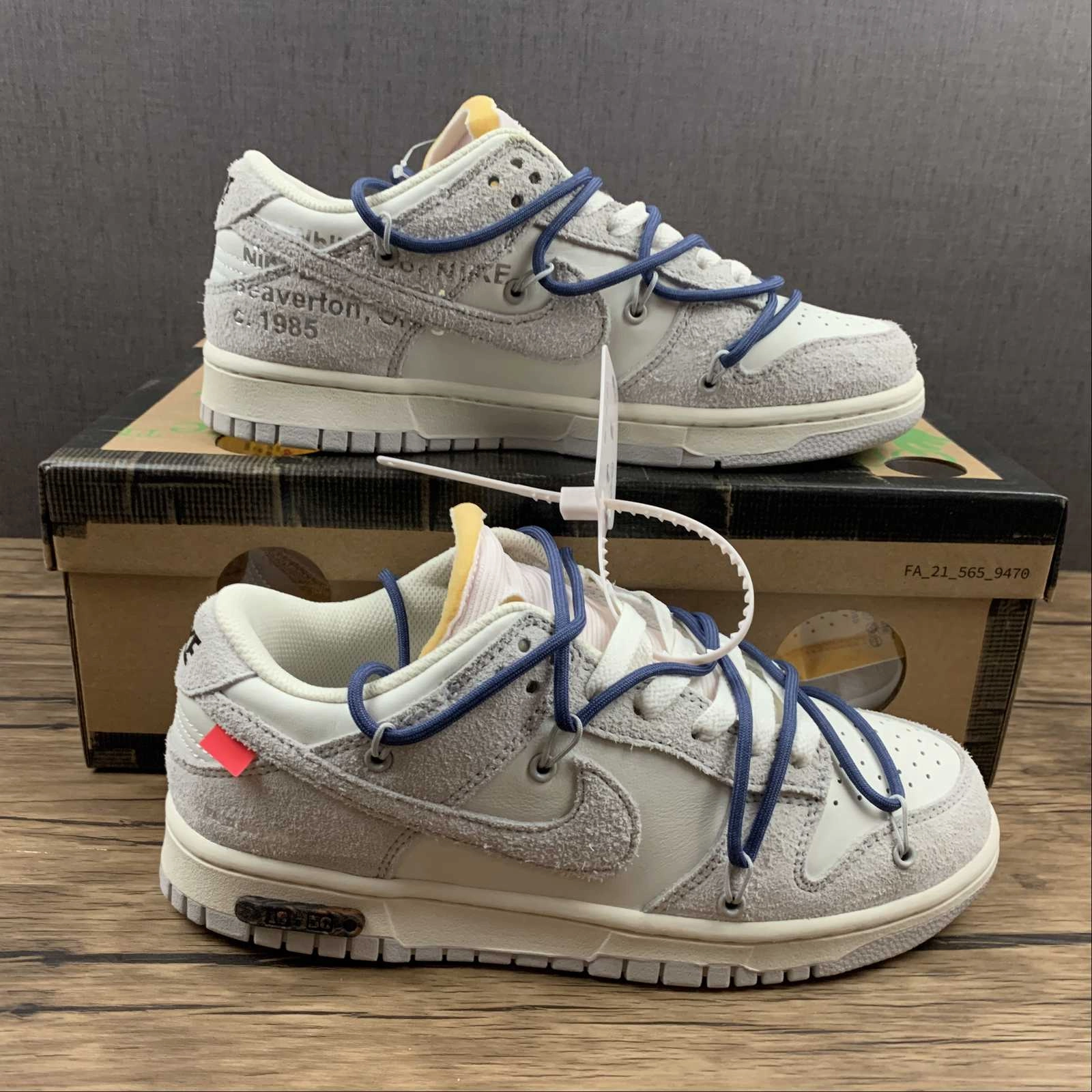 Dunk Low X Off-White 'Lote 18 de 50' DJ0950 112 All-day breathability
