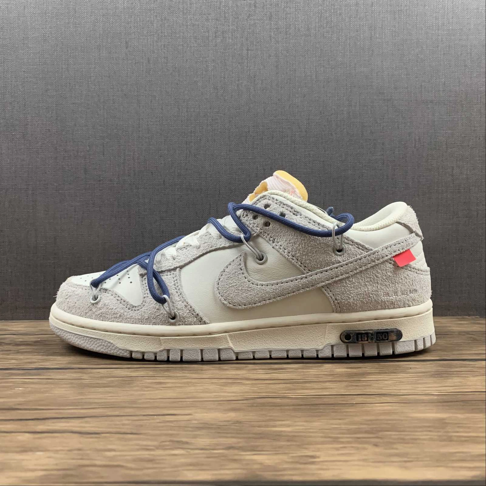 Dunk Low X Off-White 'Lote 18 de 50' DJ0950 112 Breathable Quarter Panels