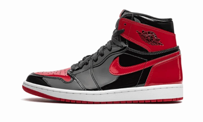 Ventilated Tongue Air Jordan 1 Retro High OG Patent Bred
