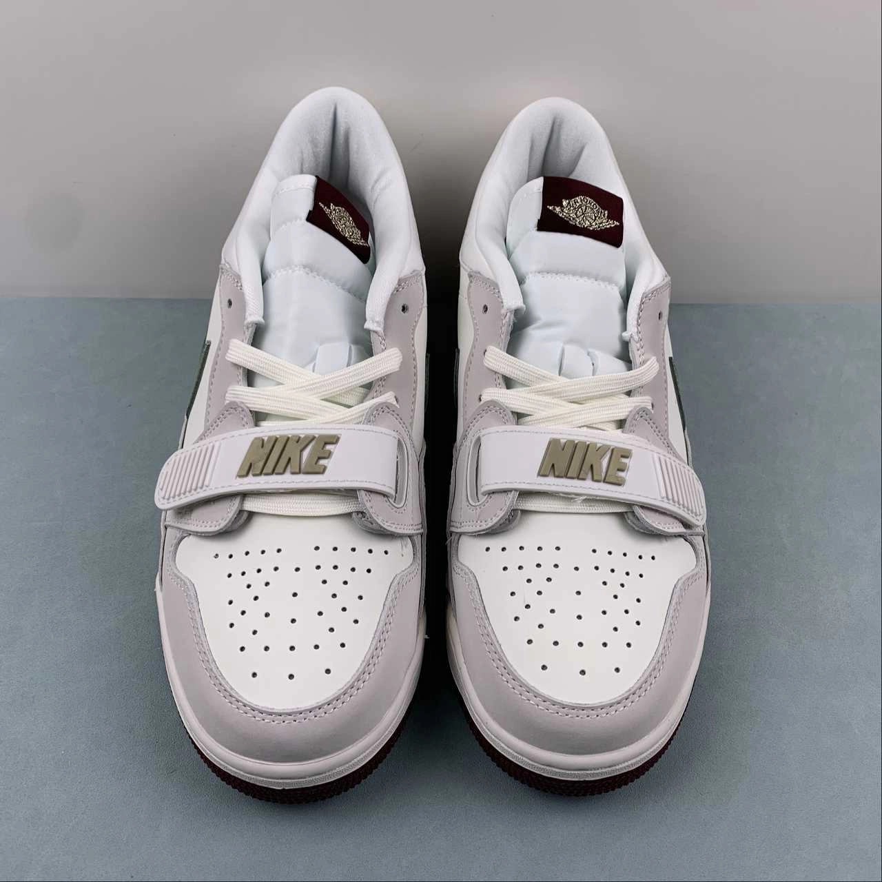 Reactive Transition Pad Air Jordan Legacy 312 Low Light Khaki Green Dark Red HF0745-131