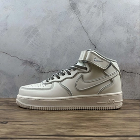 Air Force 1 07 Mid Daredevil Beige Gray White AQ1218-118 ComfortPadding