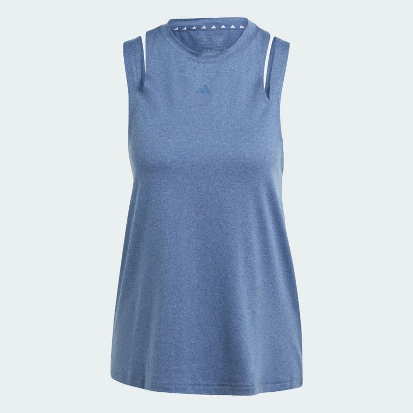 ADIDAS AEROREADY TRAIN ESSENTIALS 3 BAR LOGO TANK TOP - HZ5660