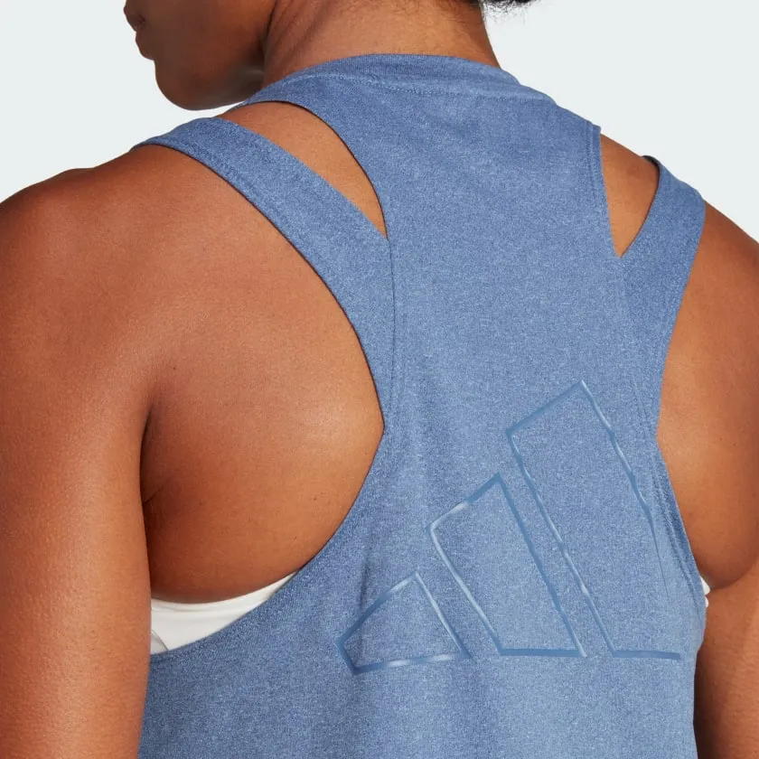 ADIDAS AEROREADY TRAIN ESSENTIALS 3 BAR LOGO TANK TOP - HZ5660