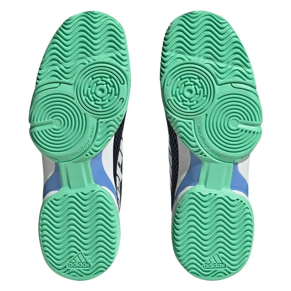 adidas Barricade Junior Tennis Shoe (Blue)