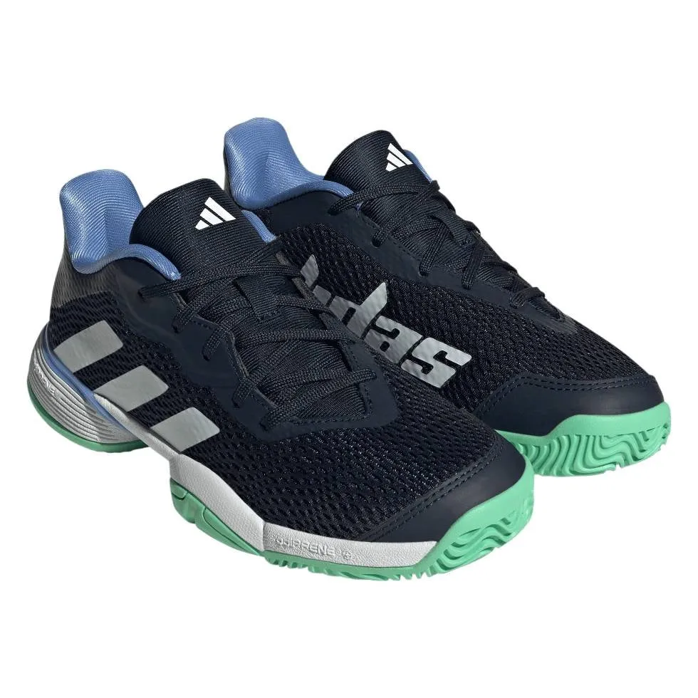 adidas Barricade Junior Tennis Shoe (Blue)