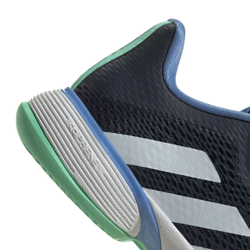 adidas Barricade Junior Tennis Shoe (Blue)