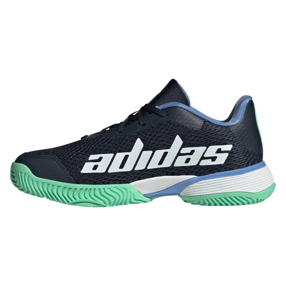 adidas Barricade Junior Tennis Shoe (Blue)