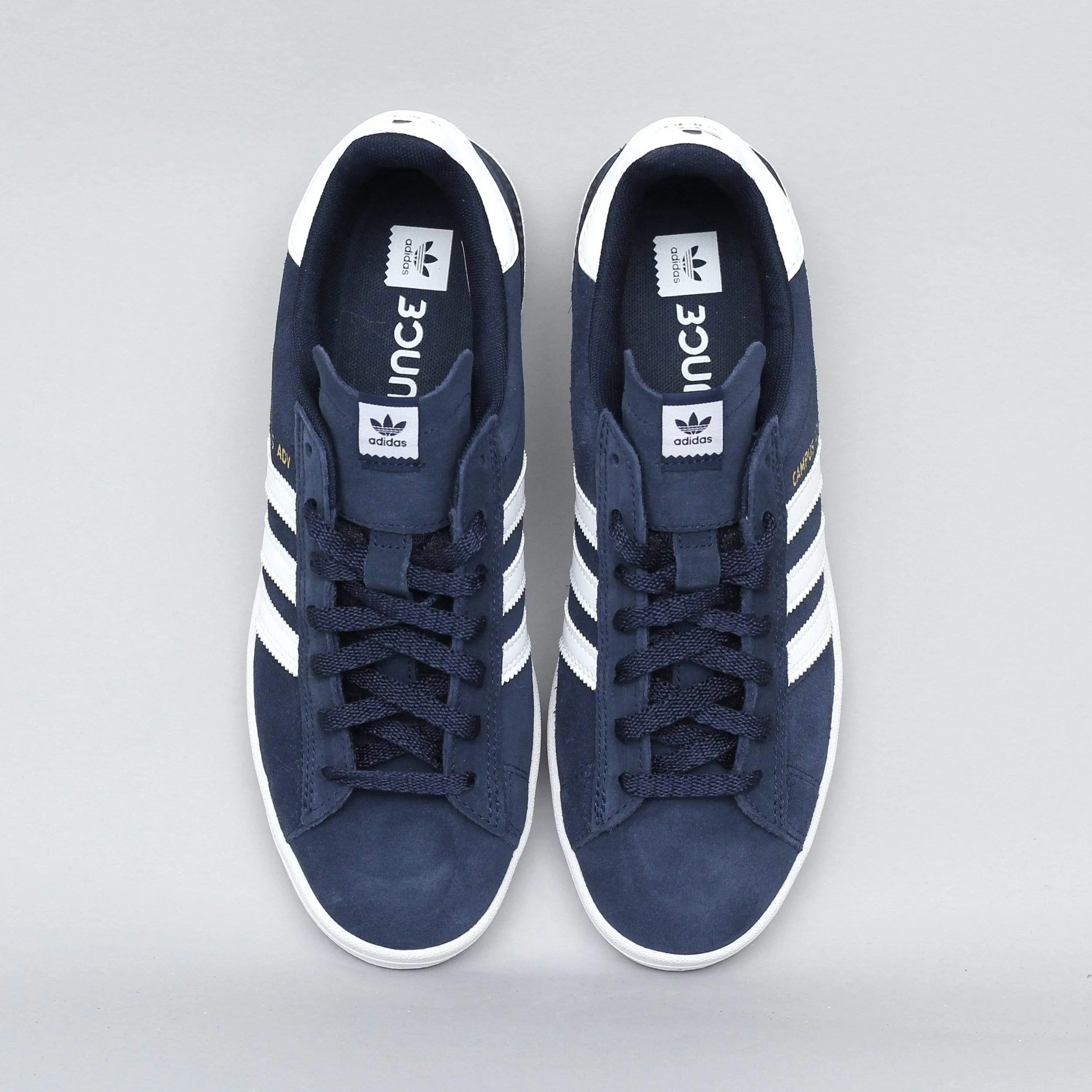 adidas Campus Advance Shoes Collegiate Navy / Footwear White / Footwear White