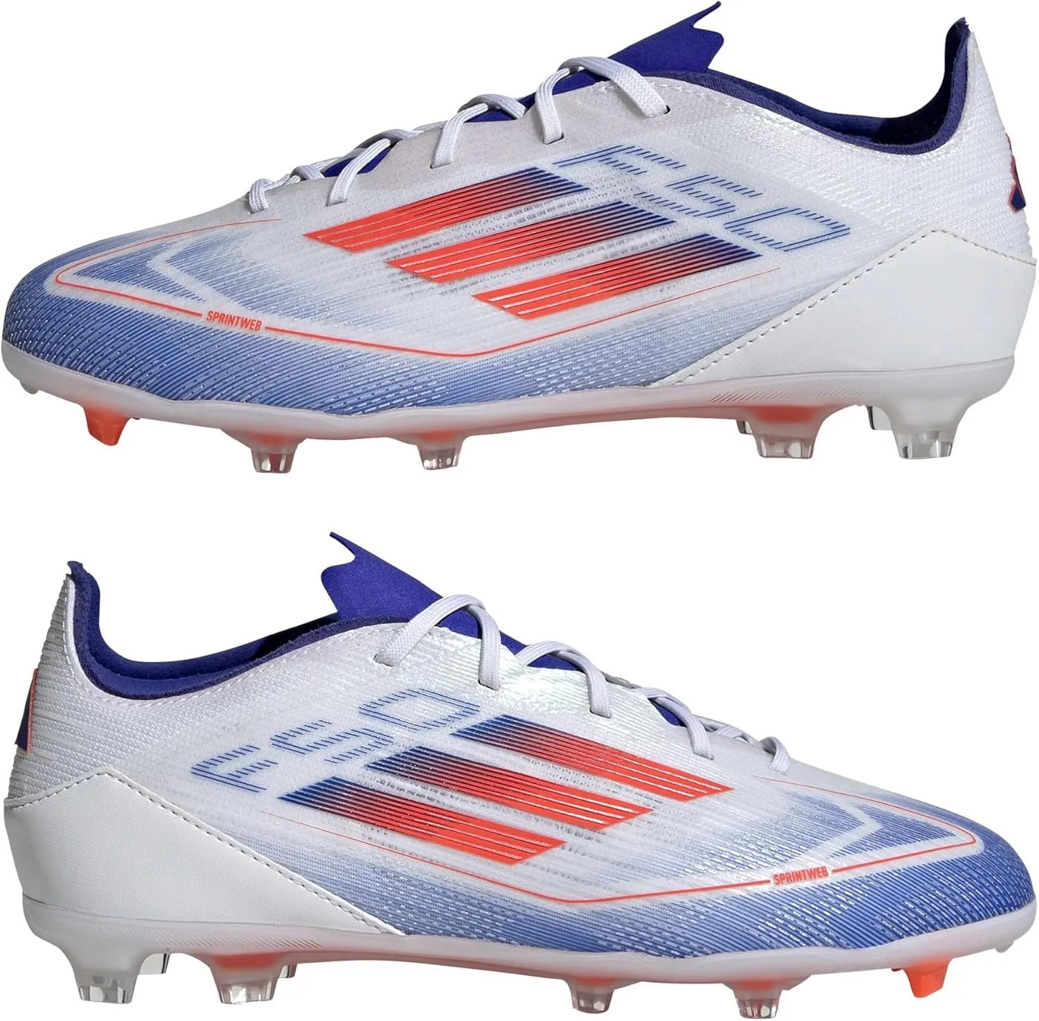 adidas F50 Pro Firm Ground Youth Soccer Cleats  Lightweight Speed & Sprintplate Traction for Firm Ground Play
