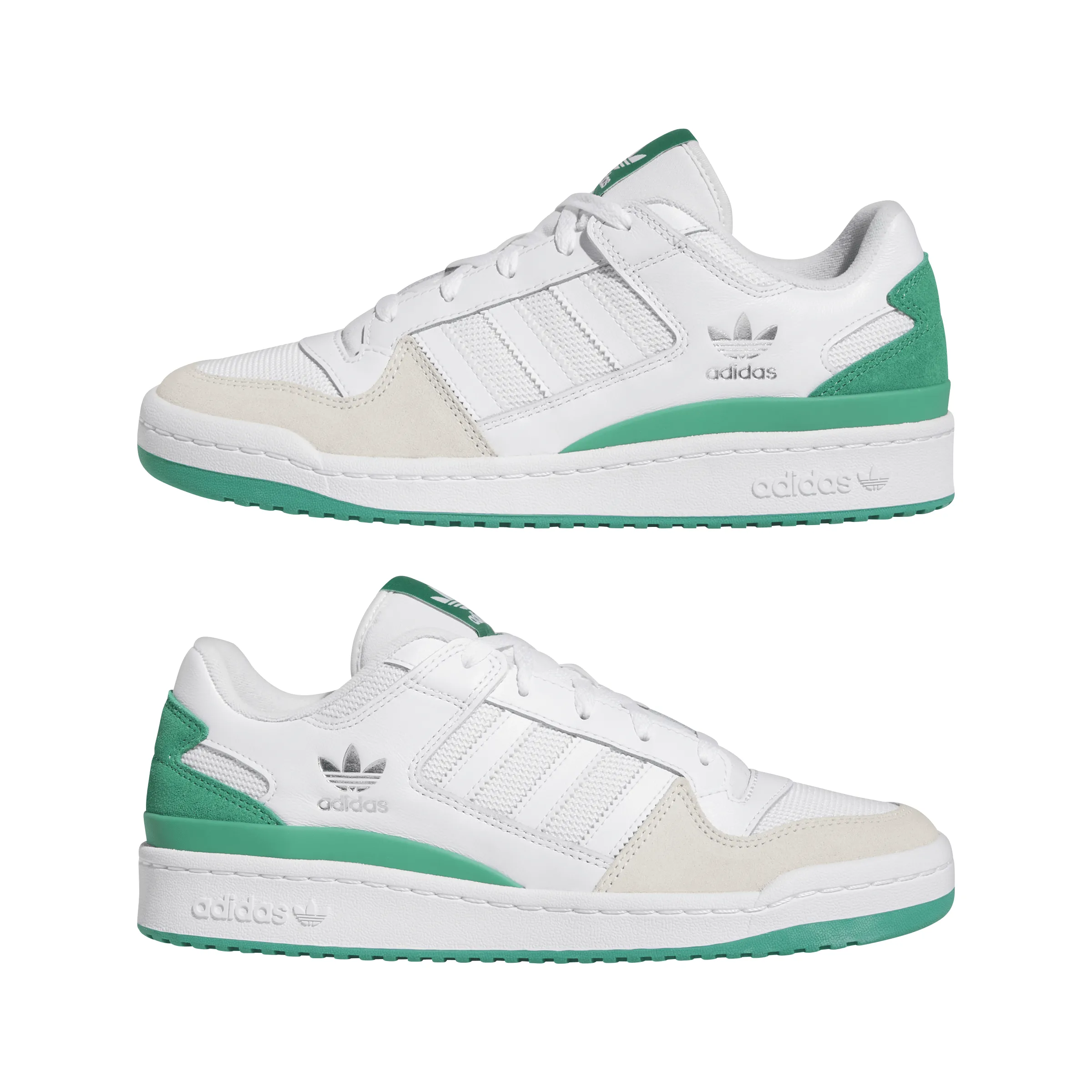 Adidas Forum Low CL White/Court Green FZ6262