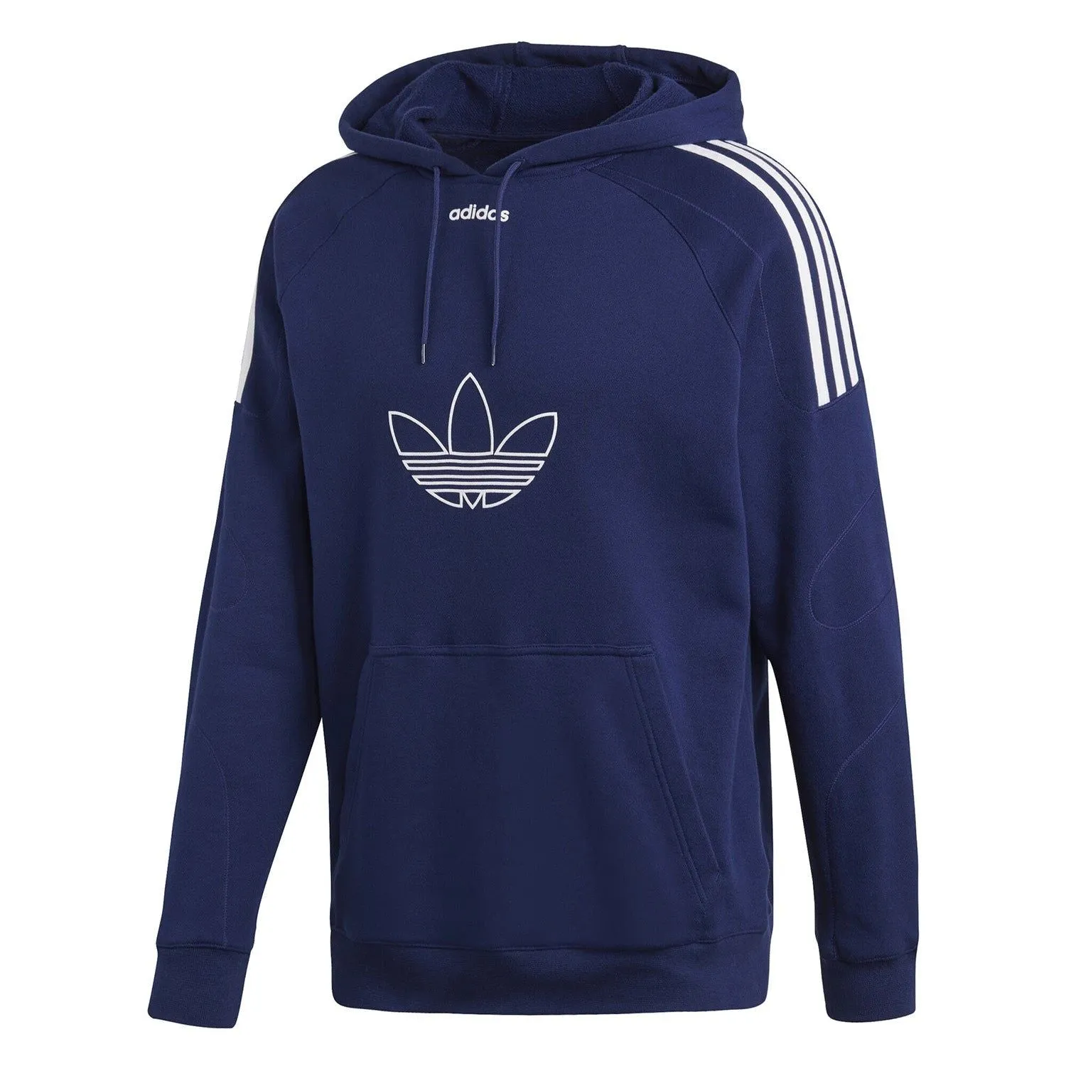 adidas Originals Flock Trefoil Hoodie - Navy