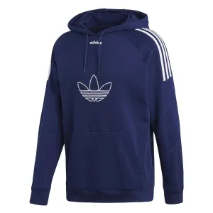 adidas Originals Flock Trefoil Hoodie - Navy