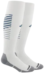 ADIDAS TEAM SPEED II SOCK WHITE/NAVY